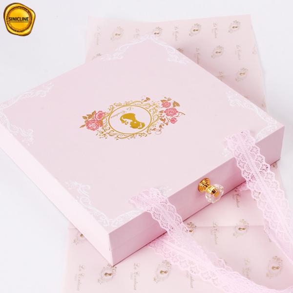 Caixa de empacotamento de empacotamento cosmética de papel luxuosa da escova da composição do ímã