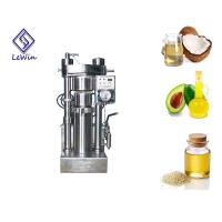 Equipamento simples do extrator do óleo hidráulico da operação para o óleo verde-oliva do abacate