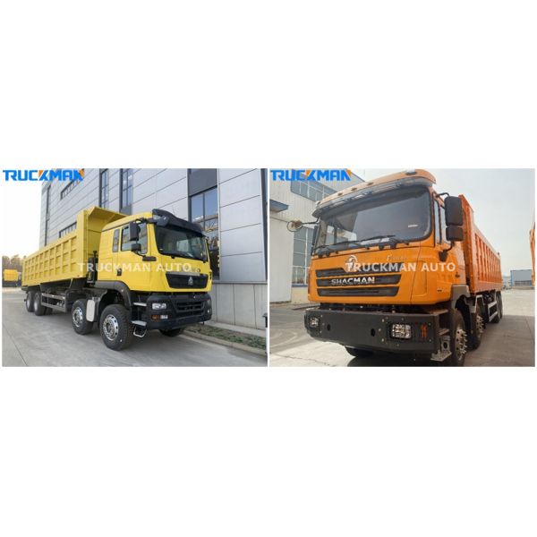 Reliable 371HP 25CBM SINOTRUK HOWO Dumper Truck For Ghana