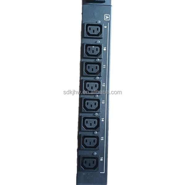 Black MPH2 Single Phase Power Distribution Unit C13 10A 16A 1P High Power Input Switch