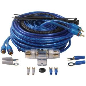 Kit d'amplificateur audio pour voiture Haiyan Sihuan 4 Gauge CCA Installation