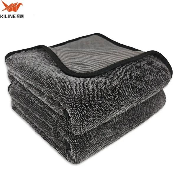 600 GSM Microfiber Car Detailing Towels 40x60cm Customizable