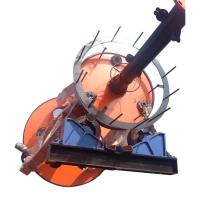 Única máquina de torção da fabricação de cabos manutenção fácil do diâmetro do eixo tracionador de 2 medidores