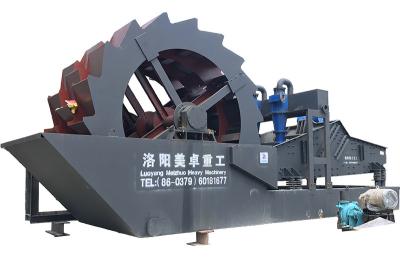 Single wheel sand washing machine with high washing degree of 30-50 tons per hour