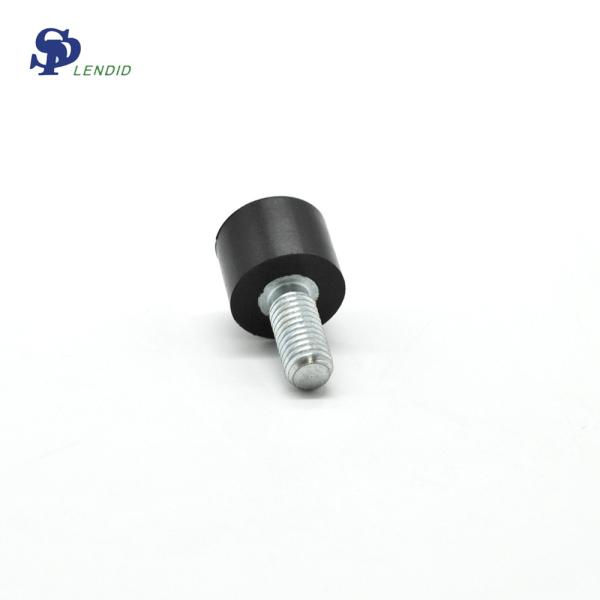 Black Rubber Bonding To Metal Fkm / Nitrile / Epdm / Silicone 70 Shore A Rubber Seal