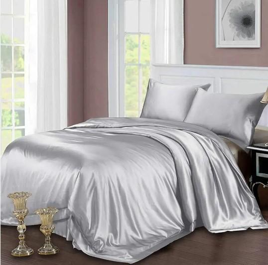 Soft Satin Bedding Pillow Case Set Moisture Wicking Bedding Pillow Protector Covers