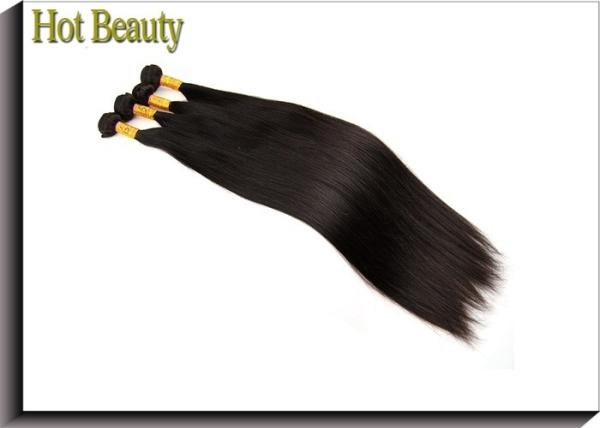 Soft / Thick Virgin Human Hair Grade 7A Milk Smooth Hair Wave No Knots