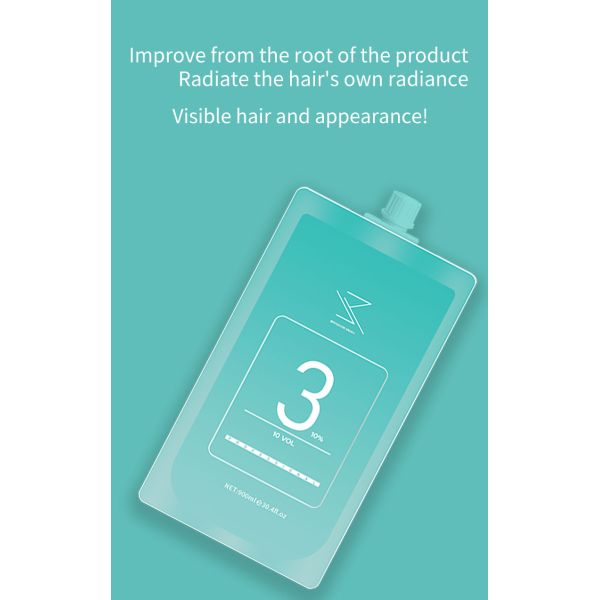 Développeur professionnel au peroxyde Crème oxydante pour cheveux naturels OEM/ODM