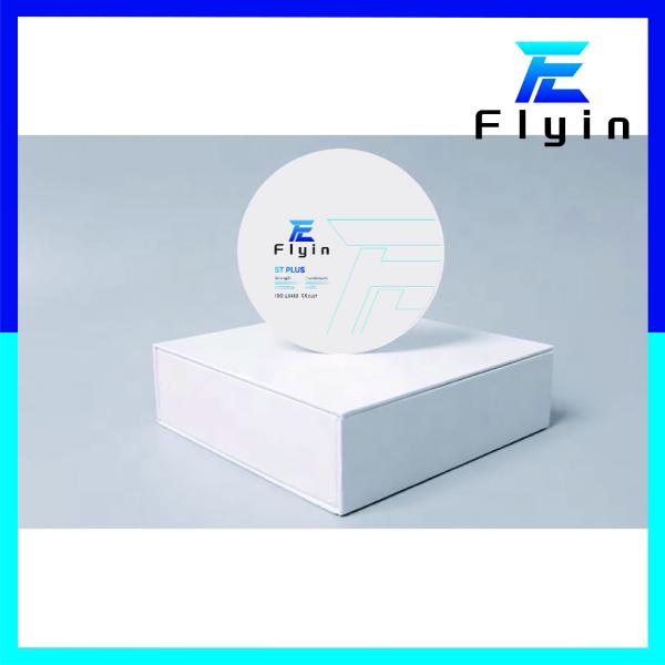 Low Radioactivity Zirconia Blocks White ST Plus Dental Zirconia Chemical Solubility 