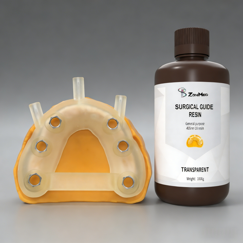 Dry Place Away From Direct Sunlight Dental Surgical Guide Resin Lightcured Resin Matrix With Filler Particles Designed For Dental Surgery Outcomes