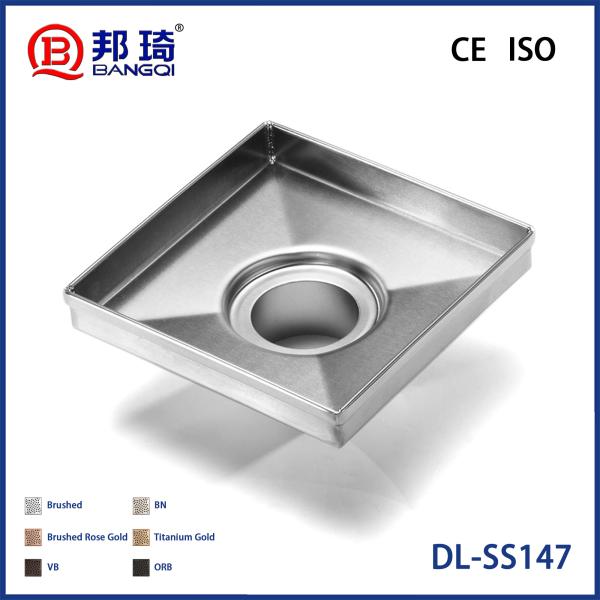DL-SS147 Drainage de plancher en acier inoxydable européen
