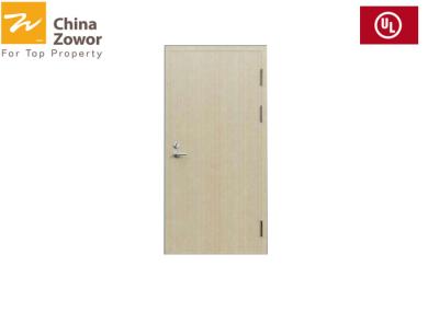 BS476 testou o fogo - portas de madeira resistentes com visão para o revestimento comercial 45/52mm de Bulidings/HPL densamente