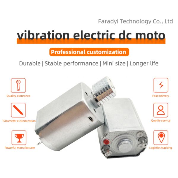 Faradyi Customized High Quality  130 1.5v 3.7v Dc Micro Carbon Brush Motor For Toys And Soap Dispenser