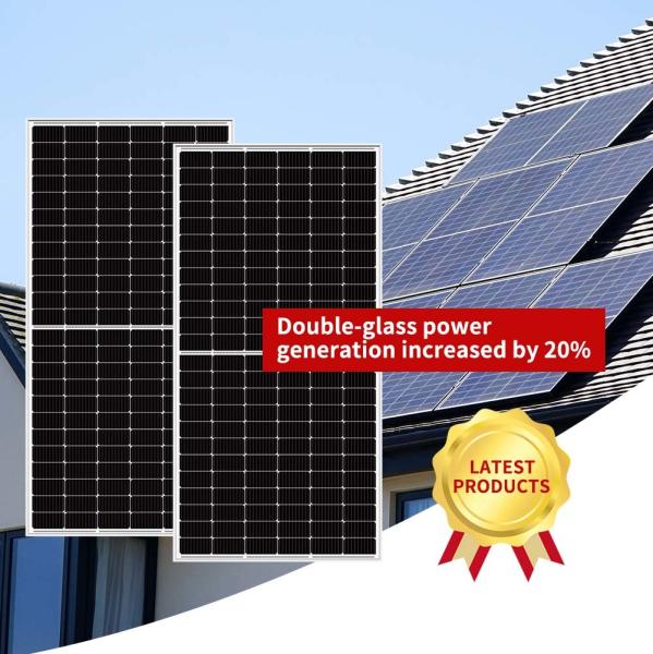 430W Double Glass Monocrystalline Solar Panel High Efficiency For Solar System