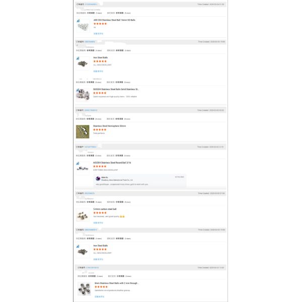 0.5mm To 5mm G100 G200 AISI316 Stainless Steel Balls