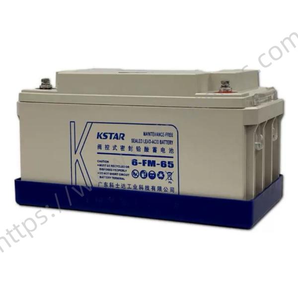 KSTAR 6-FM-65 VRLA Battery Rechargeable 12V 65Ah For Power System UPS DC Power Supply