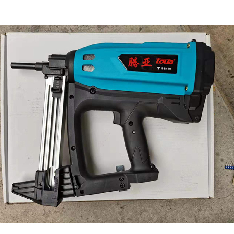 Effortless and Commercial Pneumatic Air Stapler for Heavy Duty Concrete Nailing Gun