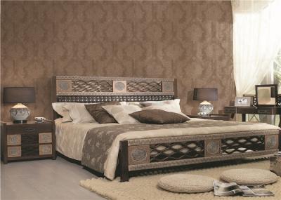 Fulll Collor Floral PVC Living Room Wall Covering Non Pasted Wallpaper