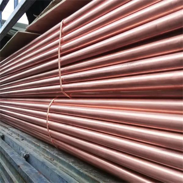 Tubo de cobre 0.1mm-50mm da isolação da tubulação do cobre do condicionador de ar de Astm C10100