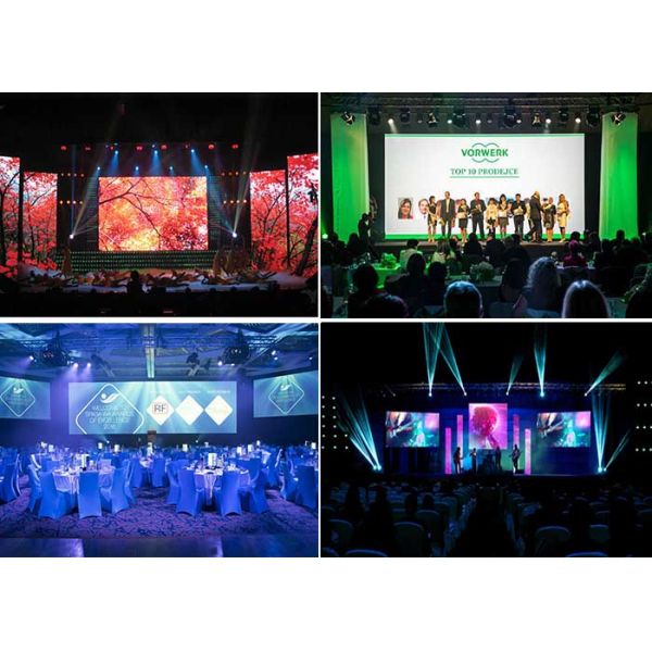 P2.97 Indoor Rental LED Display Panel for Activity Stage Flat and Curved Screen