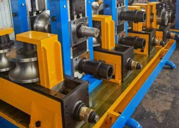 Línea de fabricación de tubos ERW a medida 21-63mm Diámetro 120m/min CE ISO