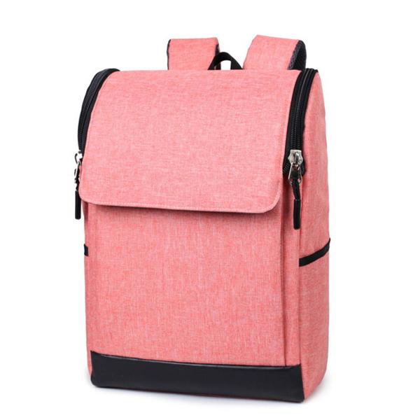 Backpack men's computer backpack fashion Korean tide high school students USB bag