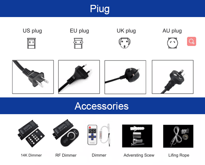 Неоновая вывеска СИД 8W ландшафта 120leds/m 200cm акриловая