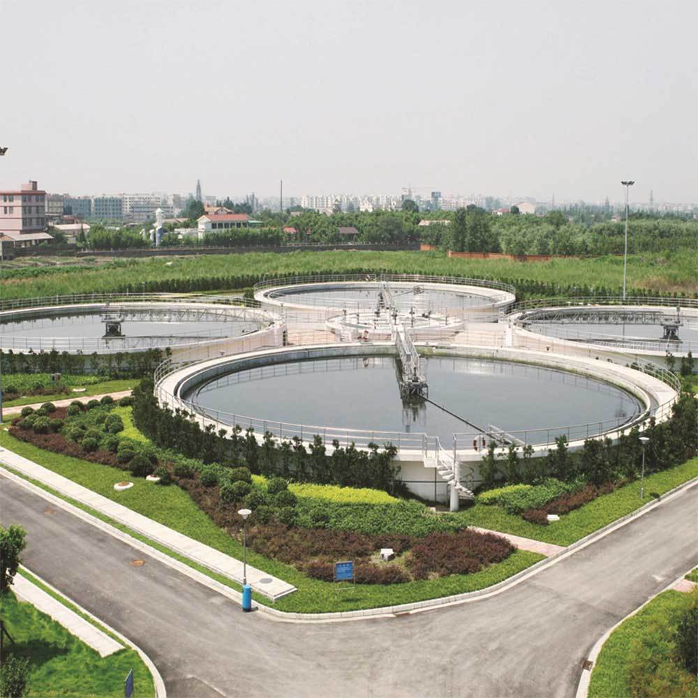 Full Bridge Rotating Sludge Scraper With Underflow Skimmer For Surface Scum