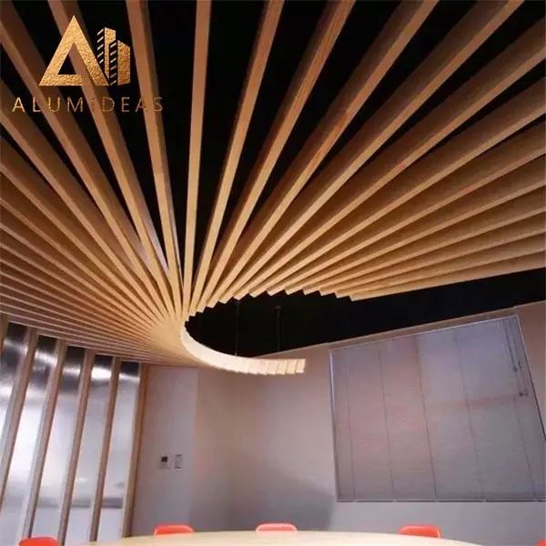 Aluminum Custom Decoration metal baffle ceiling