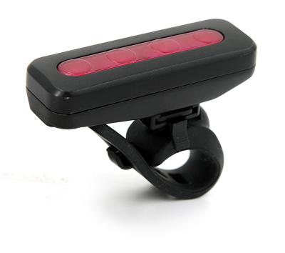 Hard Frame Super Bright Rear Bike Light Usb Charging Small With Battery Pack