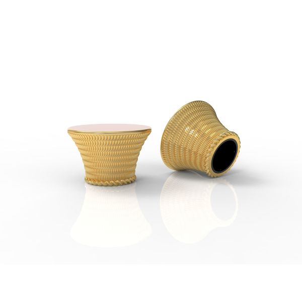 Capas de perfume Zmak de metal de alta gama personalizadas para botellas de fragancias únicas y personalizadas