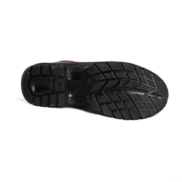 OEM S3 en cuir en microfibre Boucles d'yeux métalliques Bottes de sécurité Bottes d'acier de type orteil avec fermeture à lacets Chaussures de travail