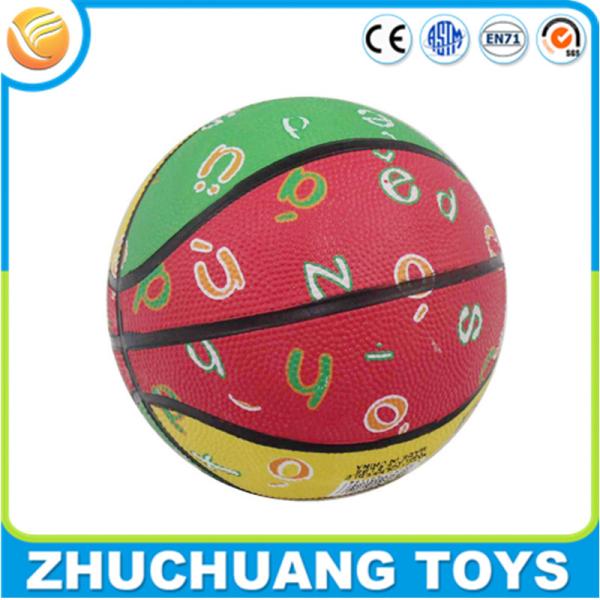cheap wholesale colorful letter printing size 2 mini basketballs