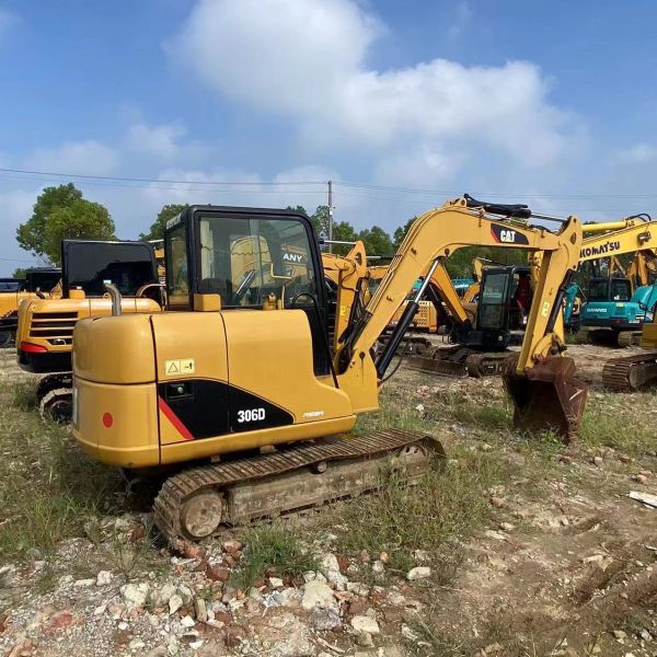 Caterpillar 306D Crawler Hydraulic Excavator Bucket Wheel Excavator 6T 5775KG