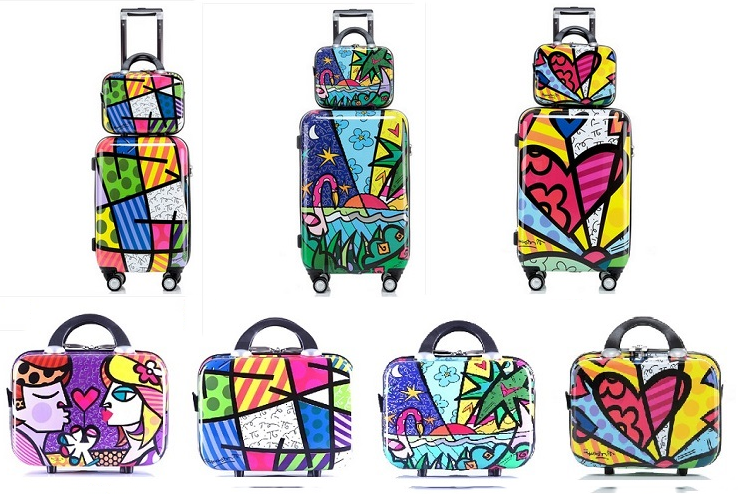 Travel, fashion, personality Britto Beauty Case Small Cosmetic Case