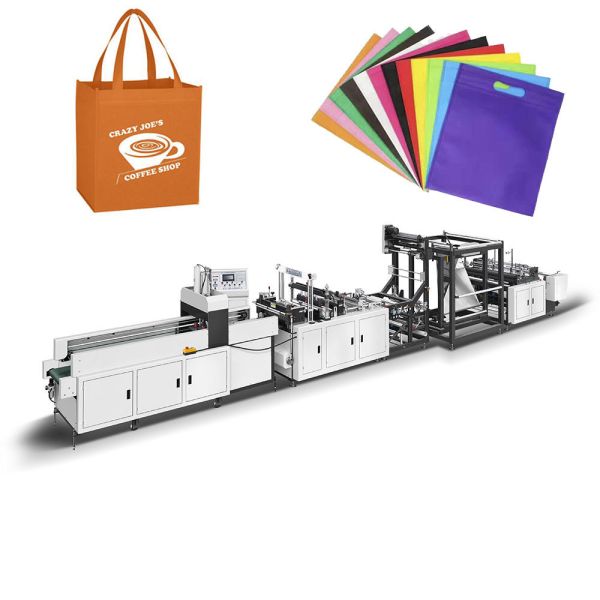 Machine automatique de fabrication de sacs de T-shirts en polypropylène