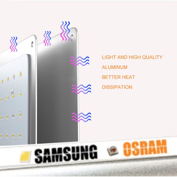 ROHS 240W Waterproof LED Grow Light For Indoor Gardening