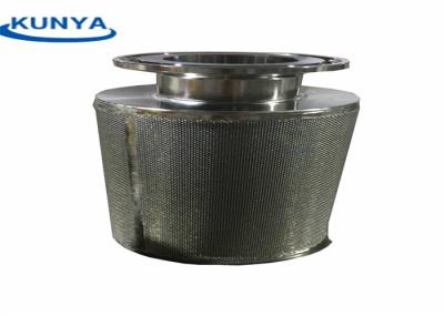 304 316 rede de arame aglomerada de aço inoxidável de filtração química de 316L 1um 1.7mm