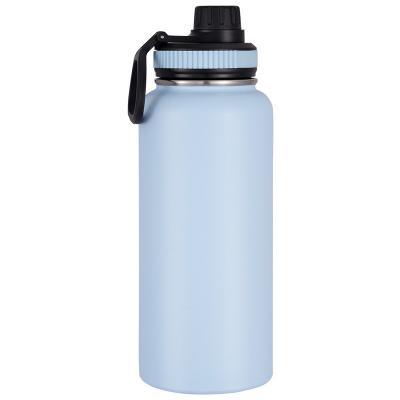 32 oz. 304 Stainless Steel Thermos Vacuum Insulated Double Wall Water Cup Light Blue