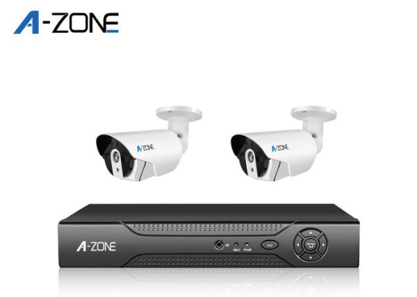 960P Bullet 2 Channel Security Camera System WaterProof Ip Camera Dvr