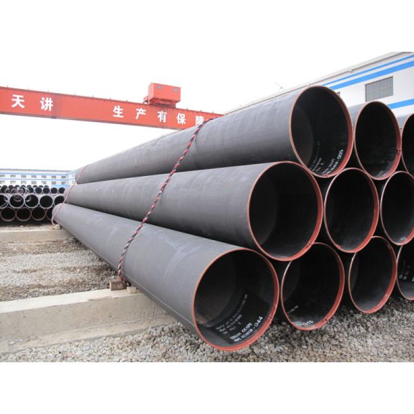 Трубка слабой стали масла стальной трубы большого диаметра стальной трубы 3ПЭ АПИ 5л кс65 безшовная