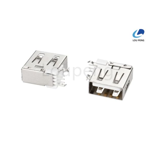 Solder Assembly USB Connector Using PBT / LCP 30 Percent Glass Fiber Insulator Material UL94V0 Supporting USB 2.0 USB 3.0 USB 3.1 Micro USB MINI USB