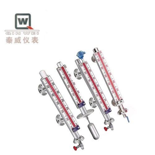 Stainless Steel Magnetic Float Type Level Gauge Hygienic Flap
