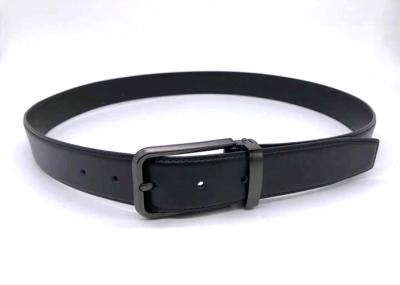 Pin Buckle Reversible 1.25''  Mens Leather Dress Belt