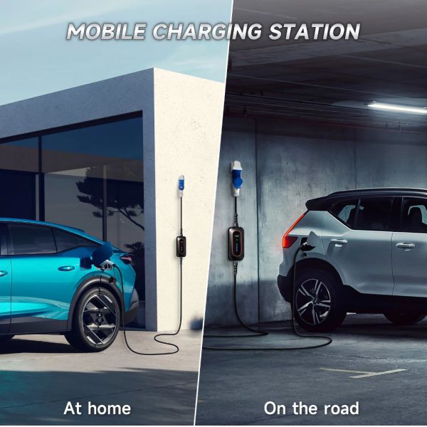 Зарядное устройство для электромобилей типа 2 мощностью 7 кВт 32А