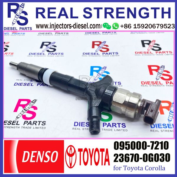 Инжектор 7210 инжектора 095000 коллектора системы впрыска топлива собрания сопла 095000-7210 для двигателя дизеля