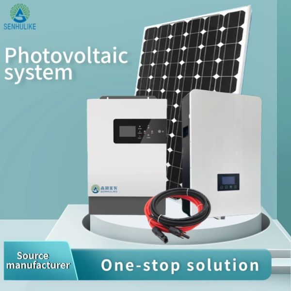 Road Smart Home Complete Solar Photovoltaic System Off Grid 5kwh 10kwh 15kwh 20kwh