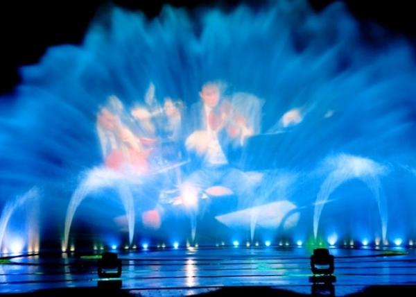 4 DN100 Pool Fountain Accessories SS Movie Show Nozzle Jet