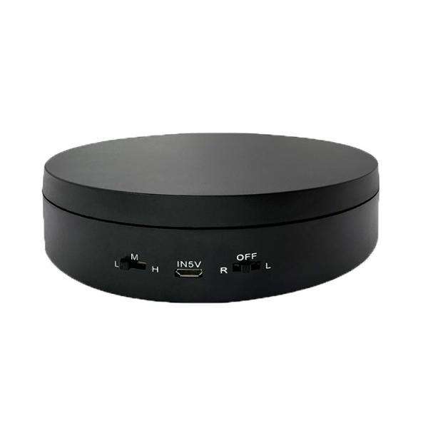 Freestanding Round Rotating Display Stand Electric Turntable Display With Two Switch