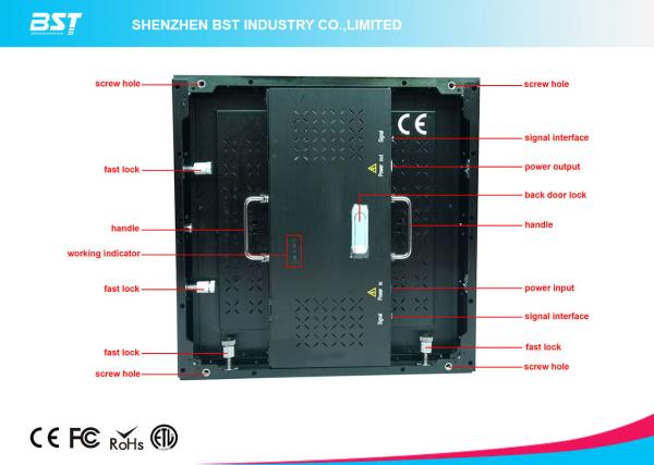 High Brightness P3 Indoor Full Color Led Screen 1R1PG1B For Shopping Mall
